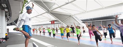 Sports hub promotes active lifestyle with facilities in the heart of .